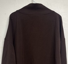 Varley Hawley Half Zip Sweatshirt Double Soft Brown Coffee Size Large NWOT