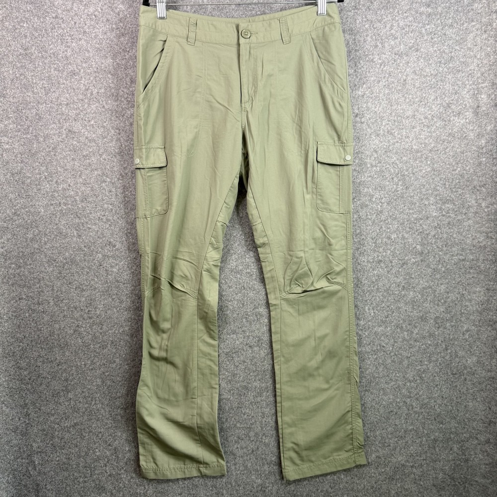 Columbia Women’s Size 12 Regular Omni-Shield Omni-Wick Cargo Hiking Pants Sage