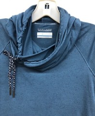 Columbia Sz Small Teal Omni-Wick Advanced Evaporation Cowlneck Womens Hoodie Top