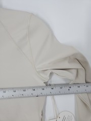 Vuori All The Feels Full Zip Jacket Women’s – Bone New Size Small
