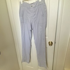 Athleta Trekkie North Joggers Snap Zip Front Women’s Size 4T 35 Inseam Quick Dry