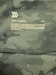 All in Motion Women’s Size XXL Curvy Camo Leggings Green Pockets