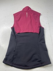 Icebreaker Merino GT Vest Womens XS Pink Softshell Full Zip Hiking Running