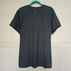 Ten Thousand T-Shirt Durable Tee Men’s Large Navy Heather Athletic Top TTKT011