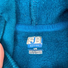 SB ACTIVE Teal Blue Fleece Lined Hoodie Pullover Sweatshirt Women’s Size L G