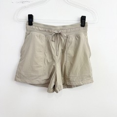 Lululemon Dance Studio High-Rise Short 3.5″ Mojave Tan Size 4 Lightweight