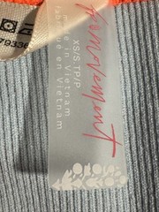 NWT FP MOVEMENT by FREE PEOPLE Go To Jacquard Sports Bra XS BLUE TWIST COMBO