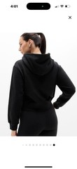 Athleta XL Forever Fleece Sweat Suit Piping Jogger Full Zip Sweatshirt 2 Piece
