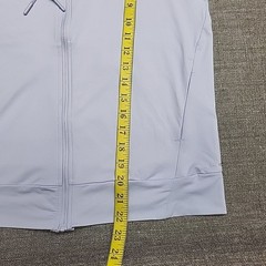 Mondetta Womens Hoodie Small Sz Periwinkle Zip Front Lightweight Jacket Pockets