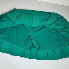 Prince Pickleball green pleated athletic mini skort S