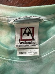 Avalanche, Girls Sweatshirt, Medium 10-12 Tie-Dye New Without Tags Never Worn