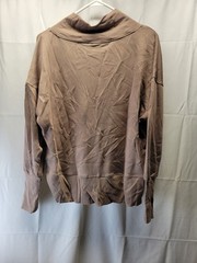 Scoop Women’s and Women’s Plus Ultimate ScubaKnit V-Neck Sweatshirt Size M 8-10