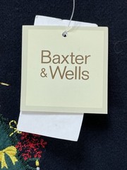 NWT Baxter & Wells Womens L Christmas Embroidered Front and Back Sweatshirt