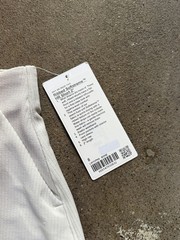 NWT Lululemon Ribbed Softstreme High Rise Short 2” in Bone Size 8 Activewear
