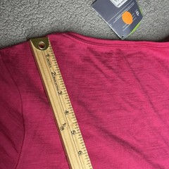 Icebreaker Nature 200 Shirt Womens XL Pink Haven Scoop Base Layer Merino Wool