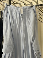 Lululemon Dance Studio Mid-Rise Jogger Full Length Powder Blue Lined size 6 NWT