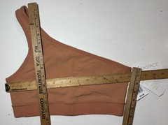 NWT L Space Active Rookie Sports Bra Sessions in Putty Womens L L*Space $75