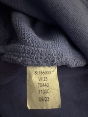 Lou & Grey Relaxed Cropped Pullover in Periwinkle Blue – small