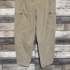 Mountain Hardwear Cargo Pull On Joggers Women’s XL Tan (Inseam 27.5) Hiking
