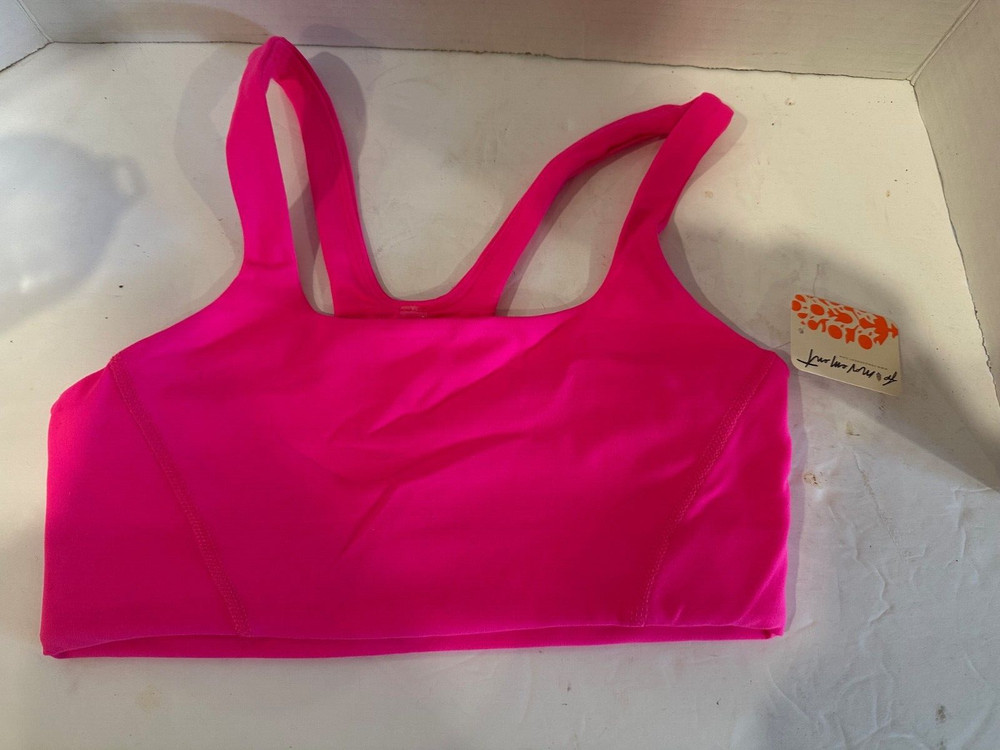 Free People Movement Never Better Square Neck Sports Bra Size XS Pink