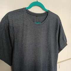 Ten Thousand T-Shirt Durable Tee Men’s Large Navy Heather Athletic Top TTKT011
