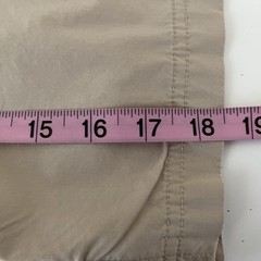 CQR Skort Womens Size XL Khaki Pockets Cotton Nylon Outdoor Hiking Active