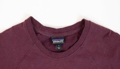 Patagonia Crew Neck Sweatshirt Womens Small Purple Organic Cotton Minimalist