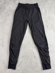 Lululemon Pants Womens 6 Black Dance Studio Joggers Woven Tapered Gym Yoga Run