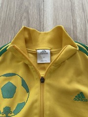 Vintage Y2K Adidas Brazil Track Jacket 2008 FIFA World Cup Soccer Football M