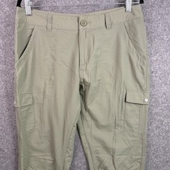 Columbia Women’s Size 12 Regular Omni-Shield Omni-Wick Cargo Hiking Pants Sage