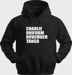 Funny Unisex Hoodie Hooded Sweatshirt Gildan Blend Charlie Uniform H0164