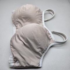 Natori Women Sports Bra 40DD Beige T Shirt Underwired Yogi Contour Convertible