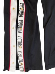 Victoria’s Secret Sport Open Leg Gold Snap Zip Pockets Track Pants Size Small