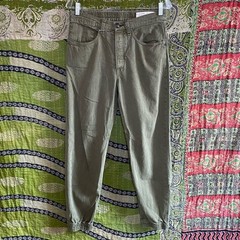 rag & bone Olive Drab Engineered Cotton Boho Jogger Pants Size 27 Best Seller