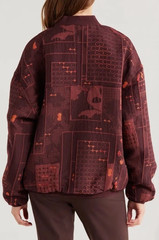 Nike x Naomi Osaka Jacquard Jacket Women’s S Burgundy Crush FV7795-652 $300 NEW