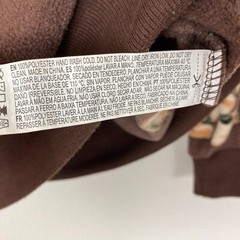 Forever 21 Women’s Fleece Teddy Bear Hoodie Size L Brown Oversized Soft Cozy