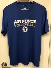 US Air Force Volleyball Athletic Shirt – Champion Brand – Size M