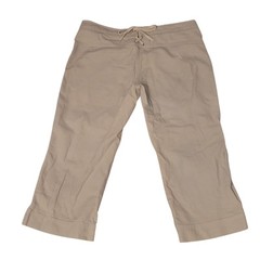 Periscope Khaki Capri 33″ Waist Tie In Back