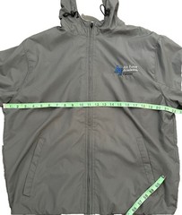 US Air Force Academy Falcons Jacket Gear For Sports Hooded Soft Lining Gray – SM