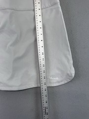 Macade Women’s Golf Skort Light Gray Solid Pull-On Skort Slim Fit Size M
