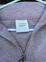 Varley Hawley Half Zip Sweatshirt Woman’s Size Xxs Light Purple