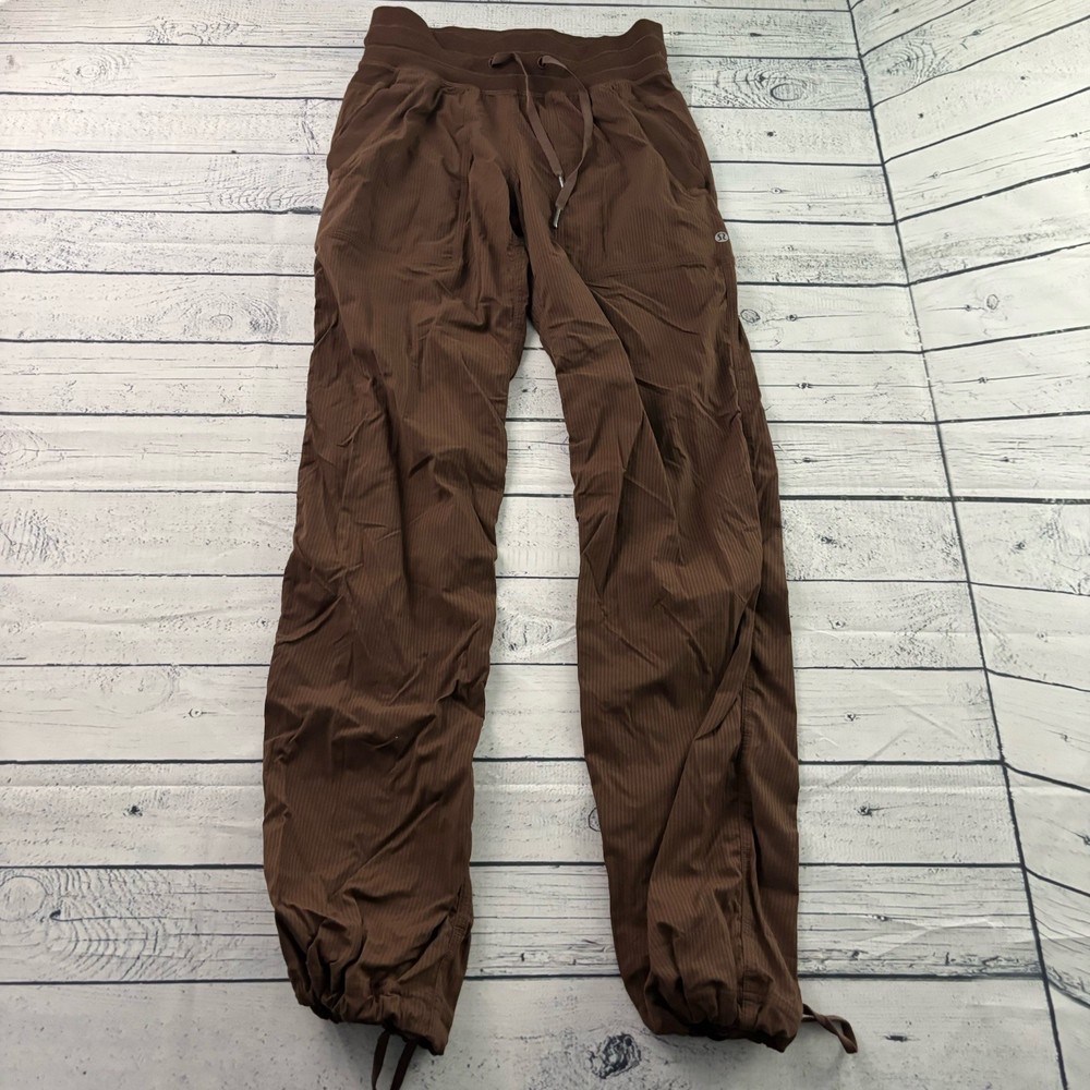Lululemon Dance Studio Mid-Rise Pants Women’s 2 Brown