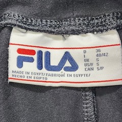 Fila Legging Womens S Black Rainbow Logo Crop Ankle Stretch Activewear Workout