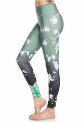 Onzie Graphic Midi Legging L37539 Size XS