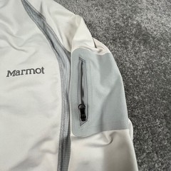 Marmot Womens C55780 1/4 Zip Pullover White Gray Activewear XS Hike Camp Run