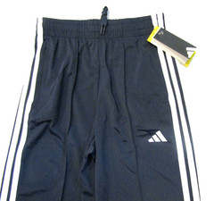 ADIDAS OH Tricot Wide Tack Pants Aurink Blue White 3 Stripes Sz M Womens NWT