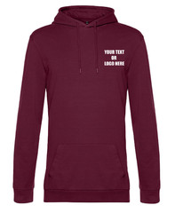 Personalised B&C Unisex #Hoodie Printed Custom Text Logo Workwear Casual Gym