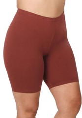 Zenana Premium Cotton Leggings Biker Shorts🍯Womens High Waisted Gym Yoga Pants