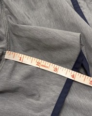Lululemon Tracker Short II 4 Way Stretch Heathers Slate Grey Inkwell Stripe 4