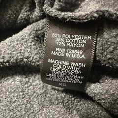 Aviator Nation Ninja Hoodie Sweater Women XS Gray Oversized Funnel Neck USA Made